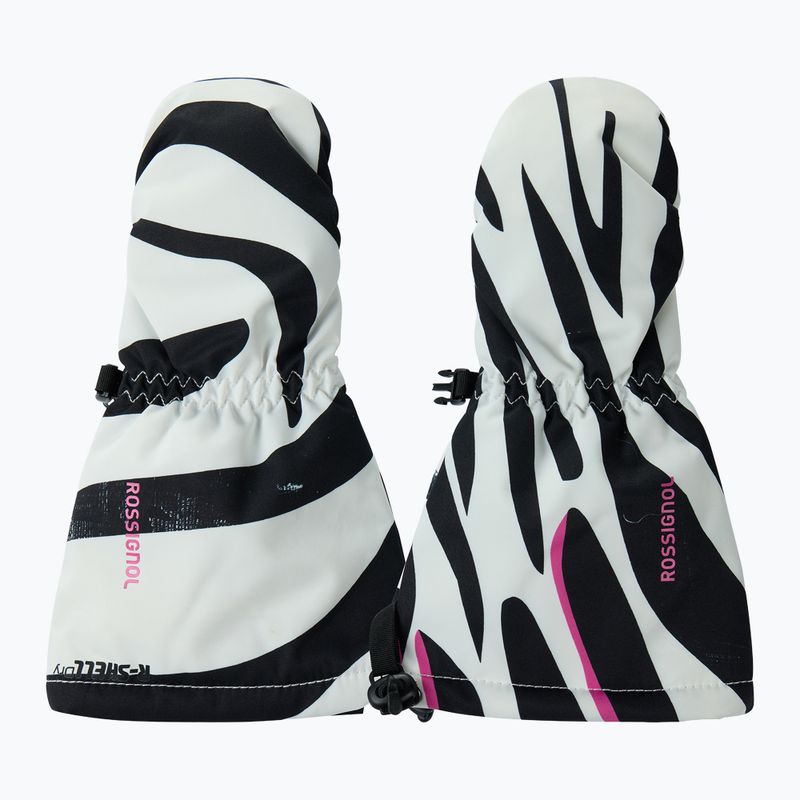 Detské lyžiarske rukavice Rossignol Mittens R-Shell Dry savage black 2
