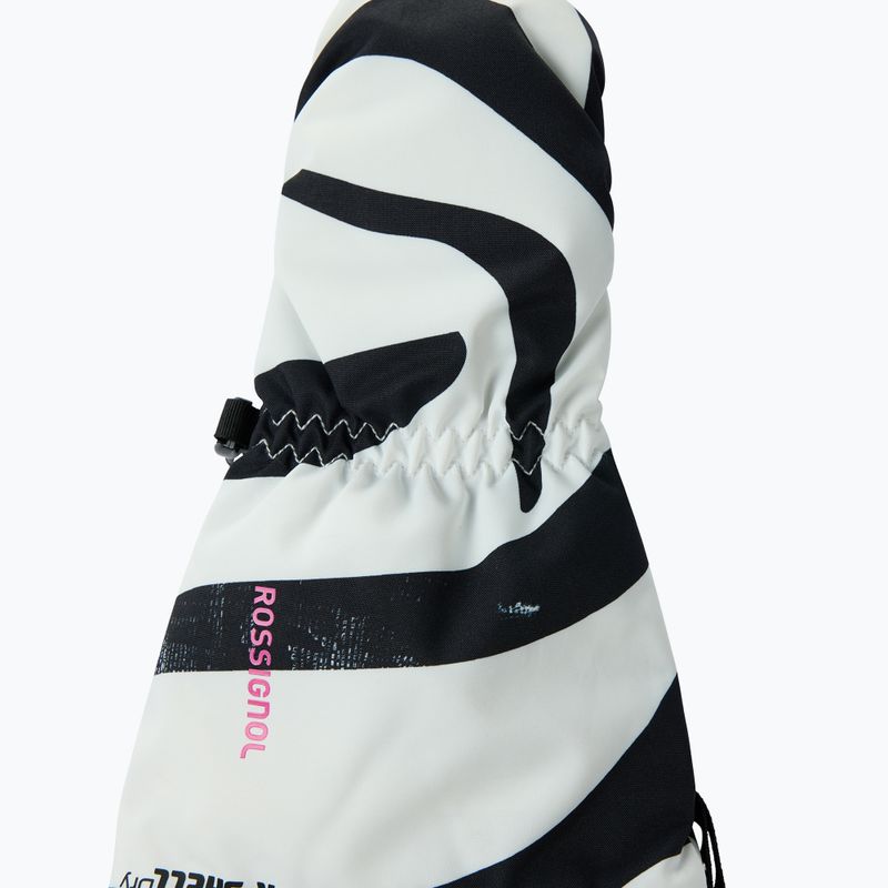 Detské lyžiarske rukavice Rossignol Mittens R-Shell Dry savage black 3