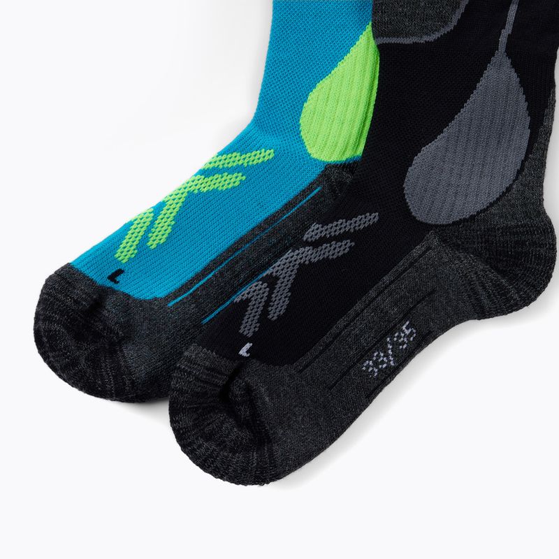 Detské lyžiarske ponožky Rossignol Essential 2 pack black 3