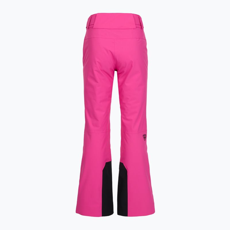 Dámske lyžiarske nohavice Rossignol Insulated electric fuchsia 2