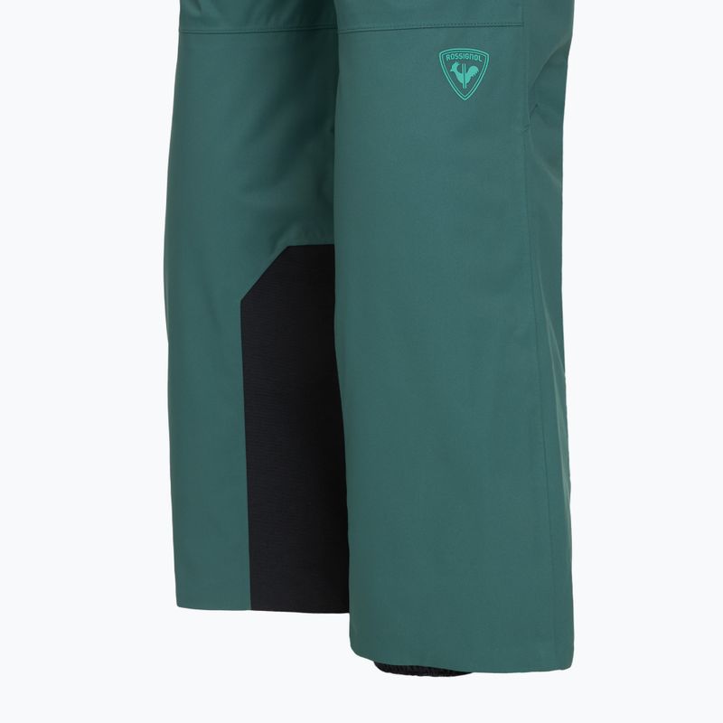 Dámske lyžiarske nohavice Rossignol Insulated transformative teal 4