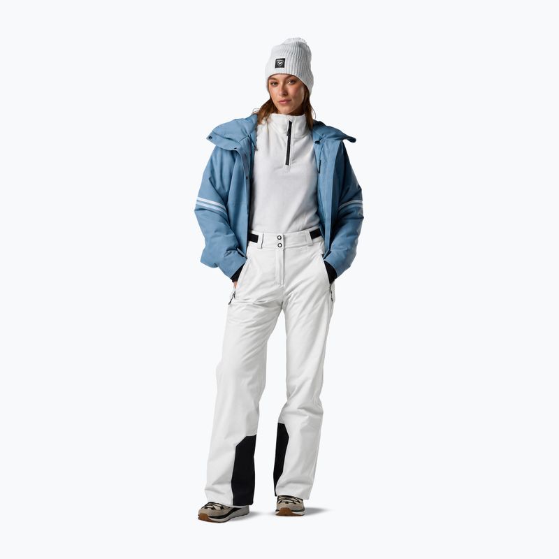 Dámske lyžiarske nohavice Rossignol Strawpile Insulated white 2