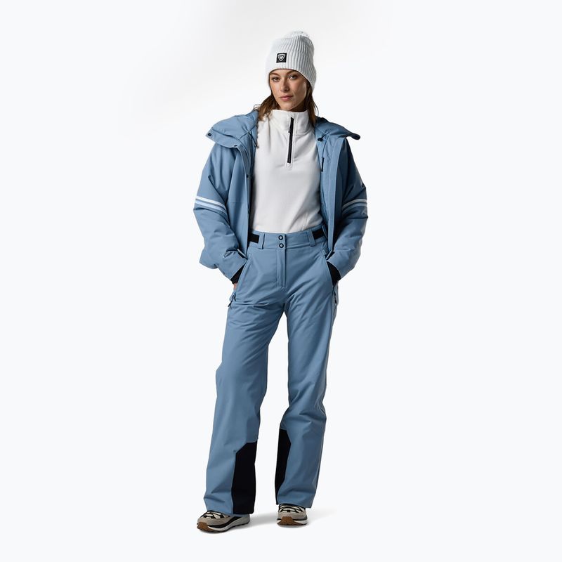 Dámske lyžiarske nohavice Rossignol Strawpile Insulated windward blue 2