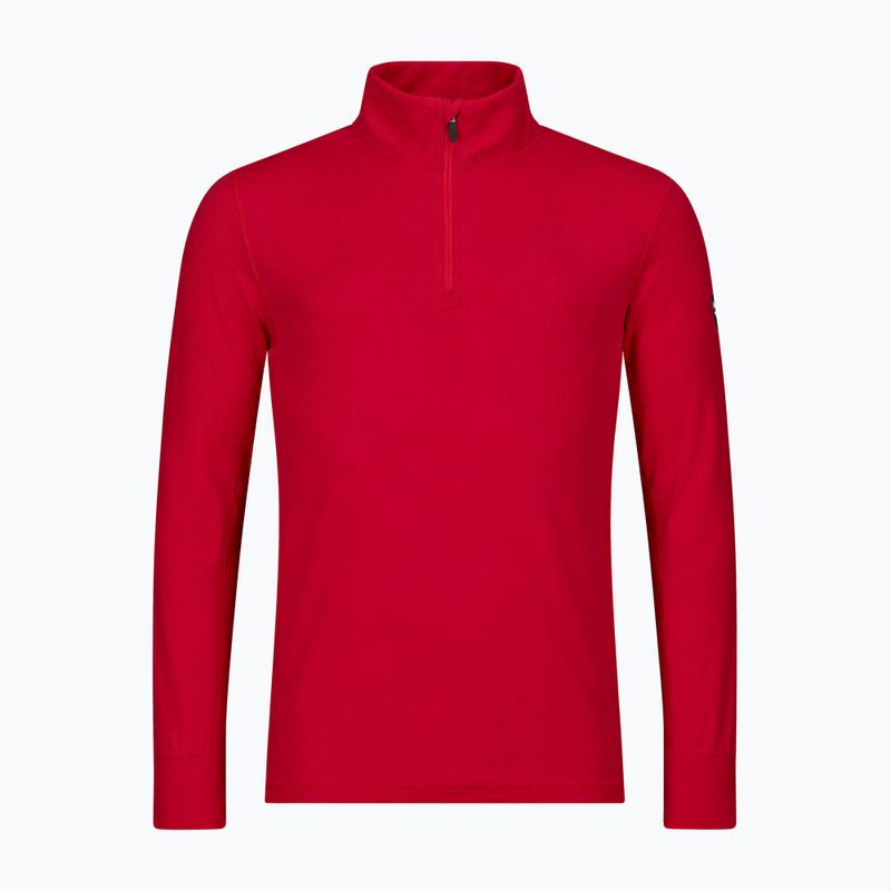 Pánska lyžiarska mikina Rossignol Mid Layer Stertch Half Zip sports red 5