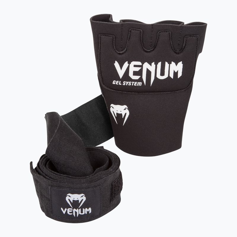 Venum Gel Kontact Quick Wraps vnútorné rukavice čierna/biela 4