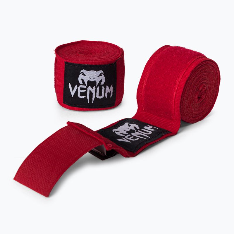 Venum Kontact boxerské bandáže červené 0429
