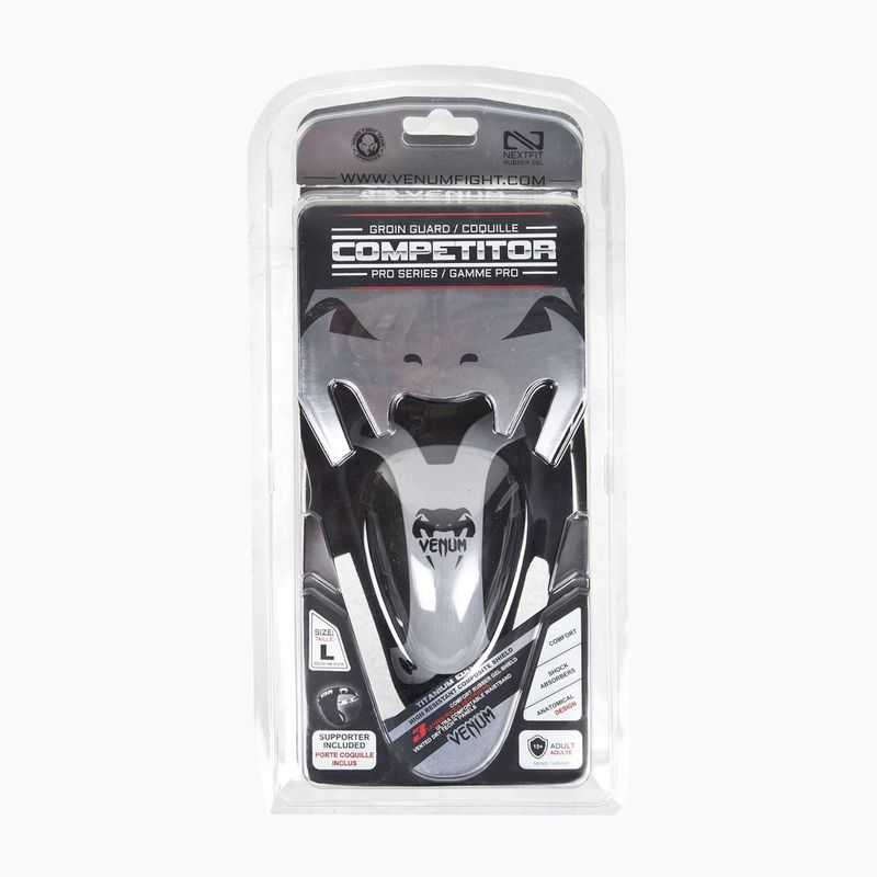 Venum Competitor Groin Guard & Support silver EU-VENUM-1063 chránič rozkroku 10