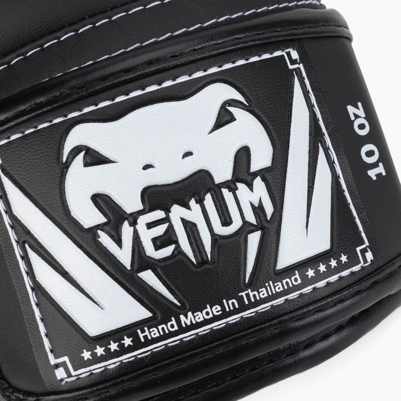 Venum Elite boxerské rukavice čiernobiele 0984 7