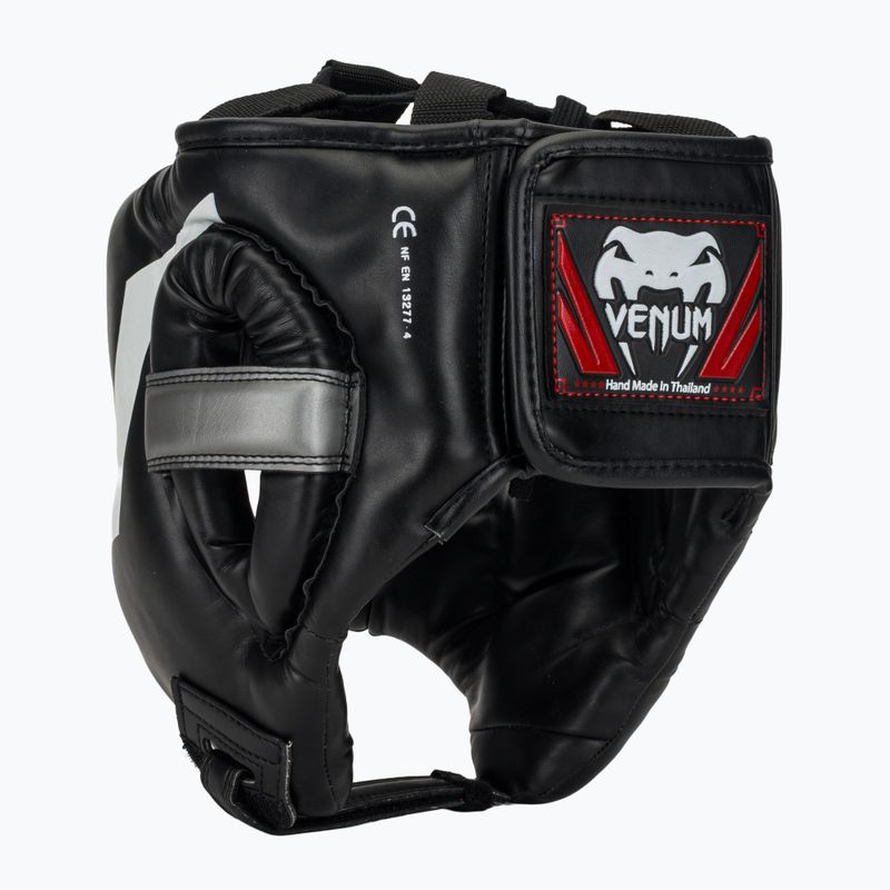 Boxerská prilba Venum Elite Iron čierna/červená 3