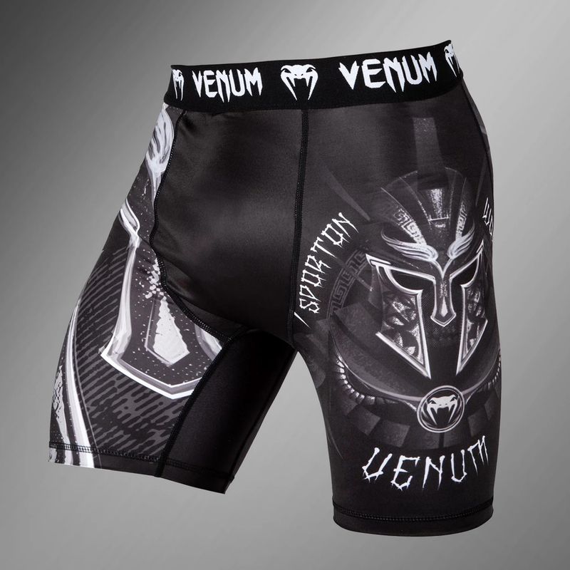 Tréningové šortky Venum Vale Tudno Gladiator 3.0 black/white 2