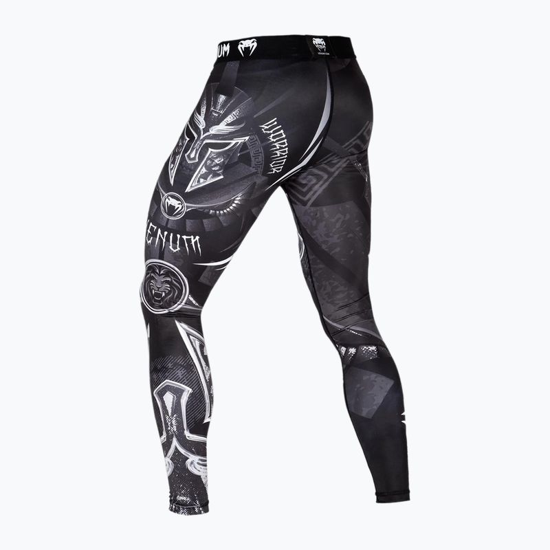 Pánske tréningové legíny Venum Gladiator 3.0 Compression Tights black/white 4
