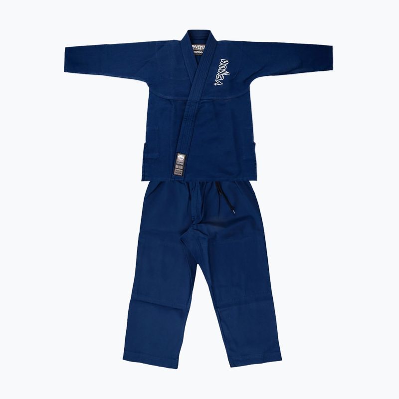 Detské kimono na brazílske jiu-jitsu Venum Contender navy blue