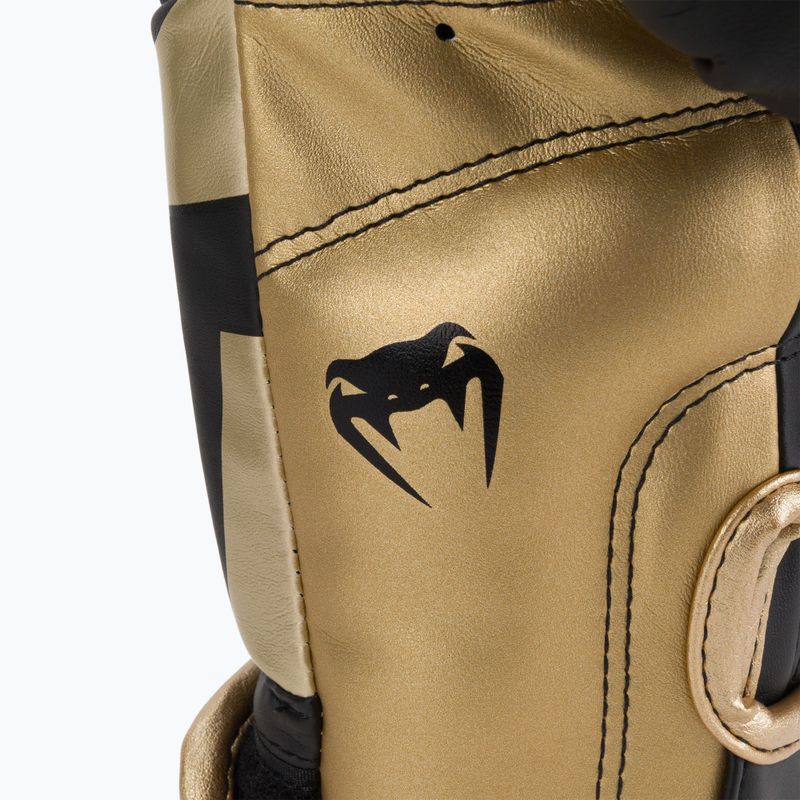 Pánske boxerské rukavice Venum Elite čierno-zlaté VENUM-1392 5