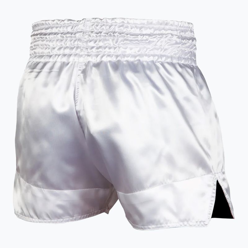 Pánske tréningové šortky Venum Classic Muay Thai white/gold 2