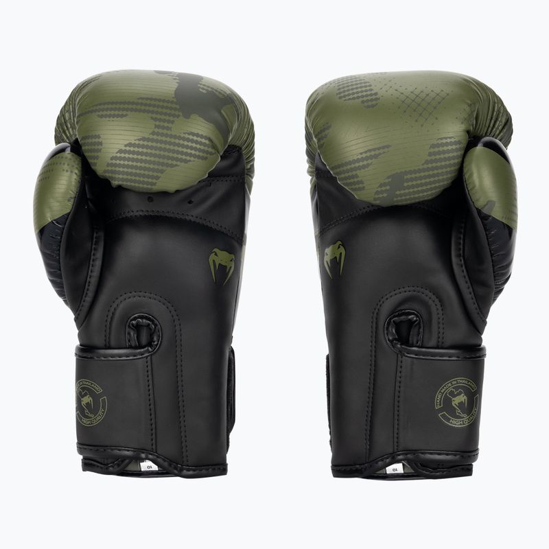 Boxerské rukavice Venum Elite khaki camo 2