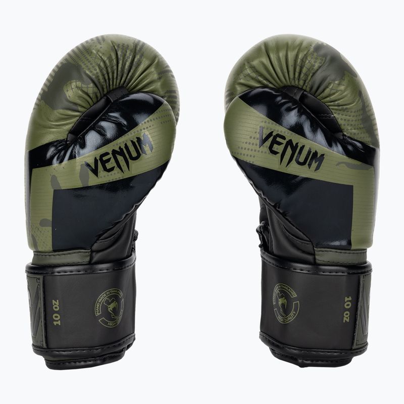 Boxerské rukavice Venum Elite khaki camo 3