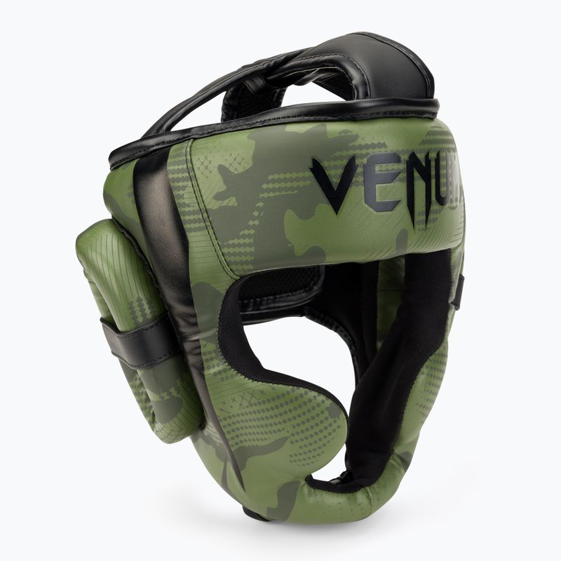 Boxerská prilba Venum Elite khaki camo