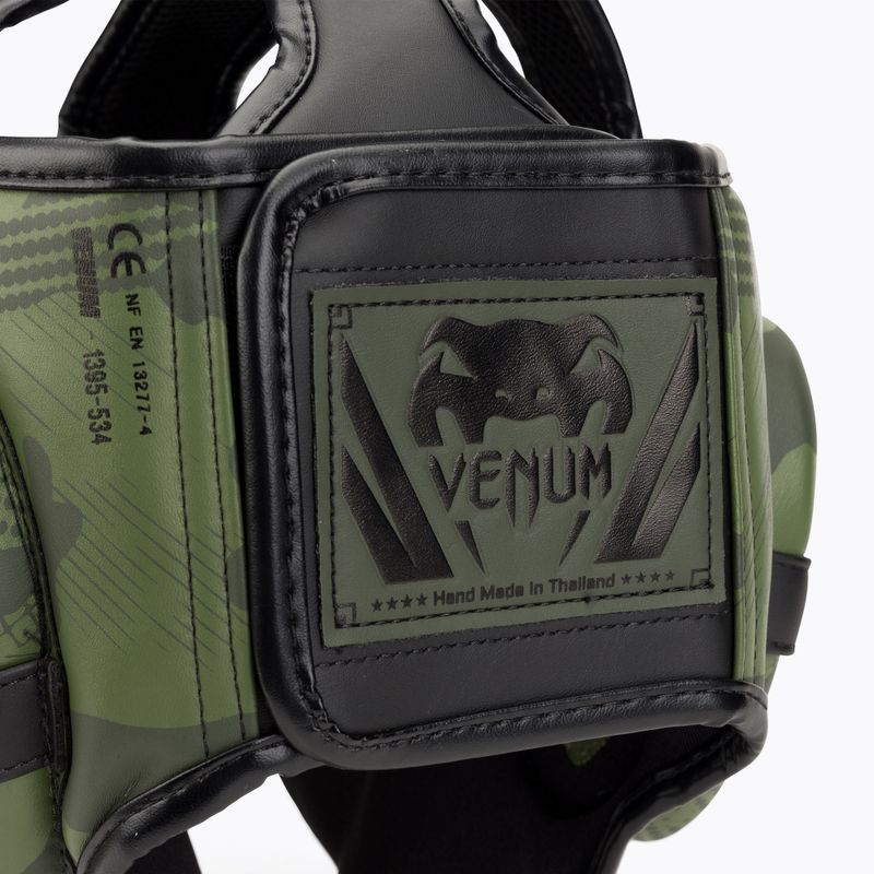Boxerská prilba Venum Elite khaki camo 4