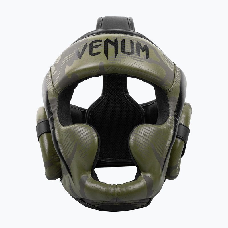 Boxerská prilba Venum Elite khaki camo 5