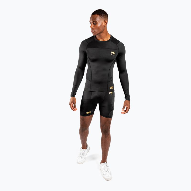 Pánske tréningové krátke nohavice  Venum G-Fit Compression black/gold 4