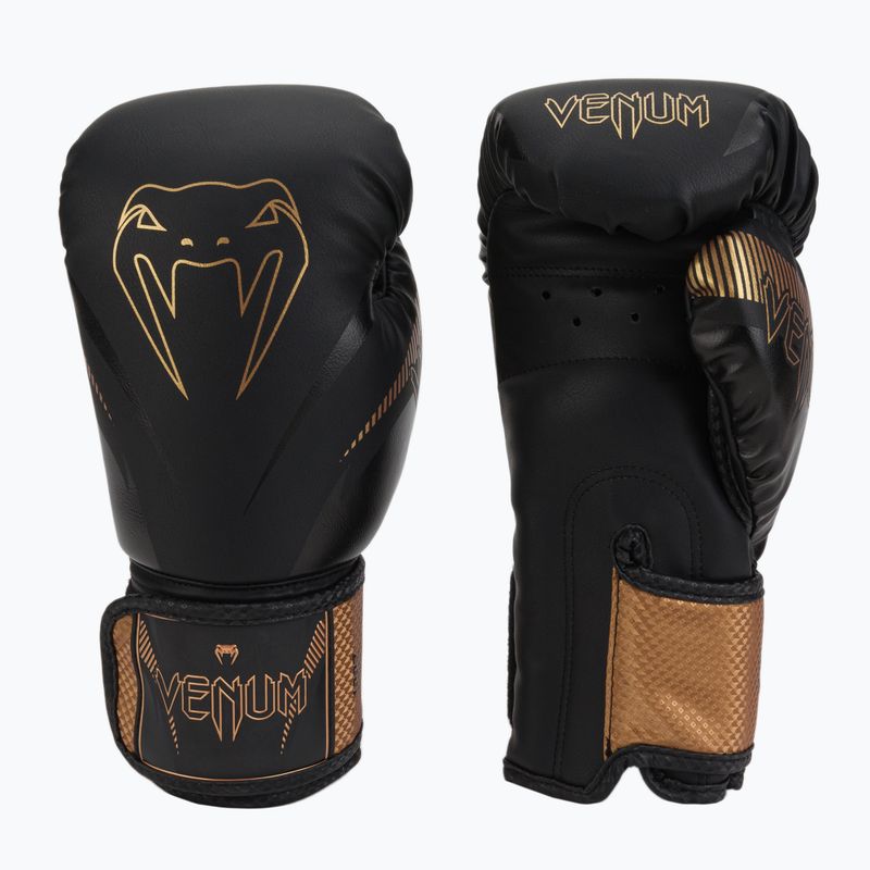 Venum Impact boxerské rukavice hnedé VENUM-03284-137 3