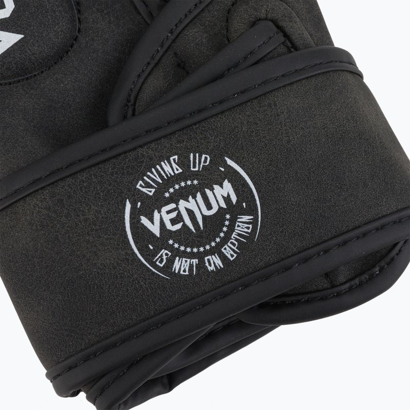 Venum GLDTR 4.0 pánske grapplingové rukavice čiernobiele VENUM-04166 6