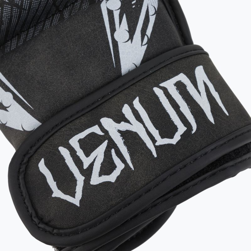 Venum GLDTR 4.0 pánske grapplingové rukavice čiernobiele VENUM-04166 7
