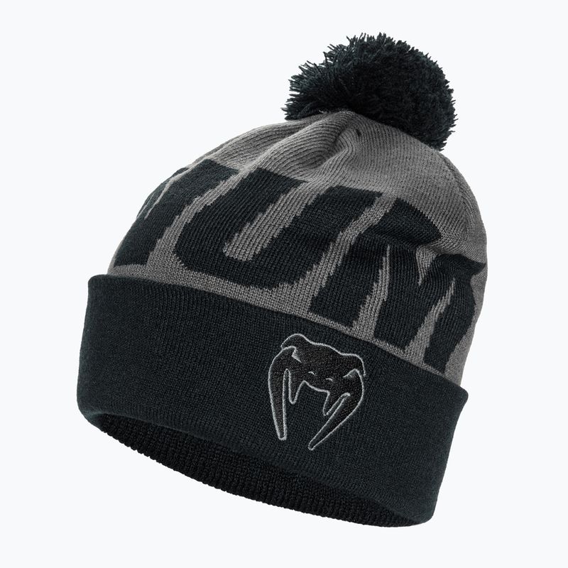 Zimná čiapka Venum Elite  Beanie with Pompom šedá/čierna 3