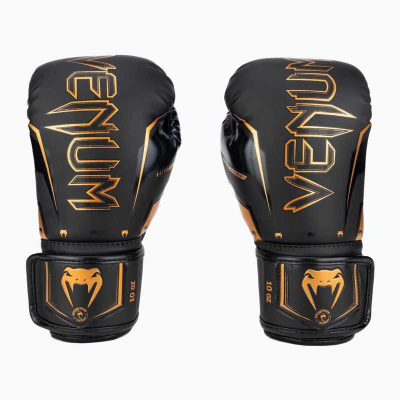 Venum Elite Evo boxerské rukavice čierne 04260-137