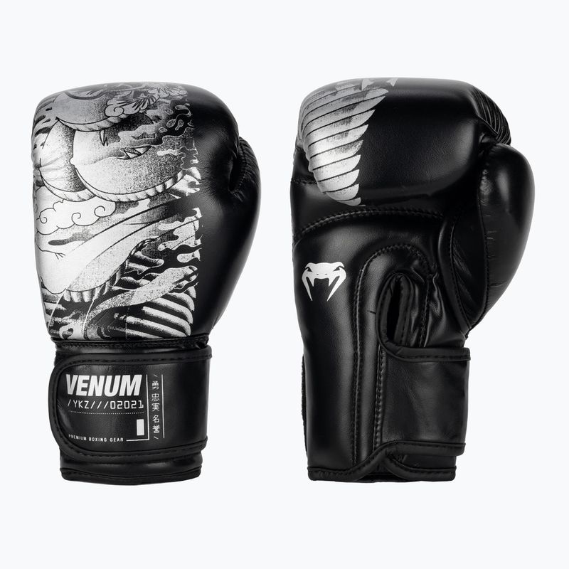 Detské boxerské rukaviceVenum YKZ21 Boxing čierno-biele