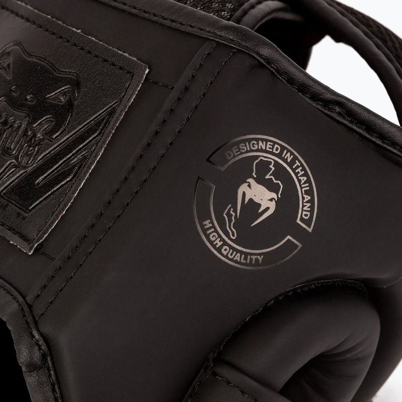 Detská boxerská prilba Venum Challenger Kids black/black 5