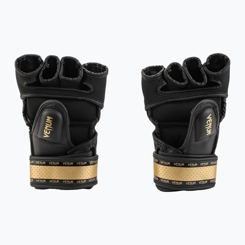 Rukavice Venum Impact 2.0 black/gold MMA 2