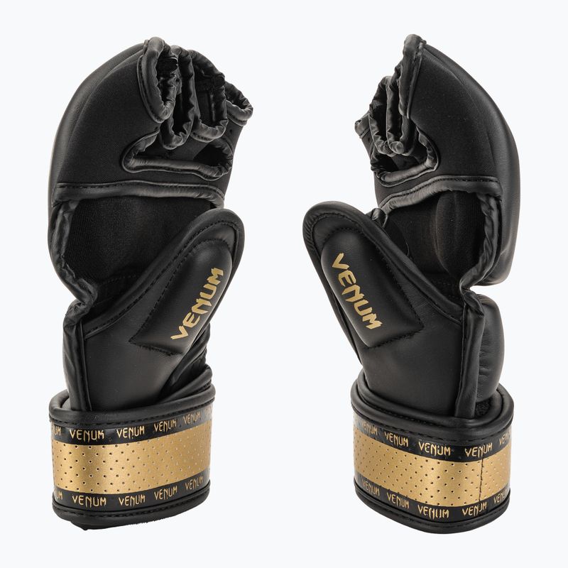 Rukavice Venum Impact 2.0 black/gold MMA 4