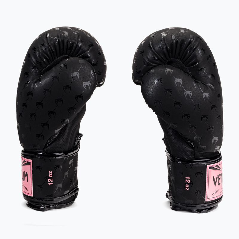 Venum Impact Monogram čierno-zlaté boxerské rukavice VENUM-04586-537 4