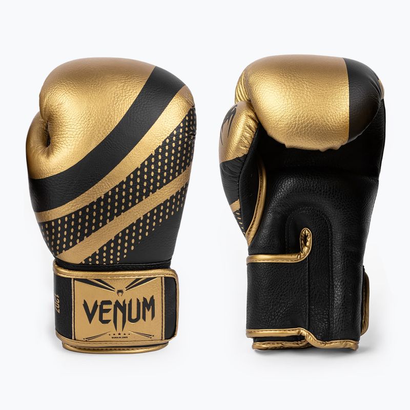 Boxerské rukavice Venum Lightning  zlaté/čierne