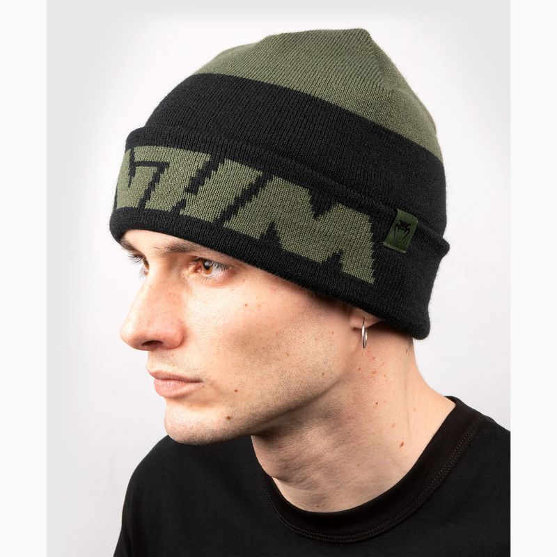 Zimná čiapka Venum Connect Beanie khaki/čierna 6