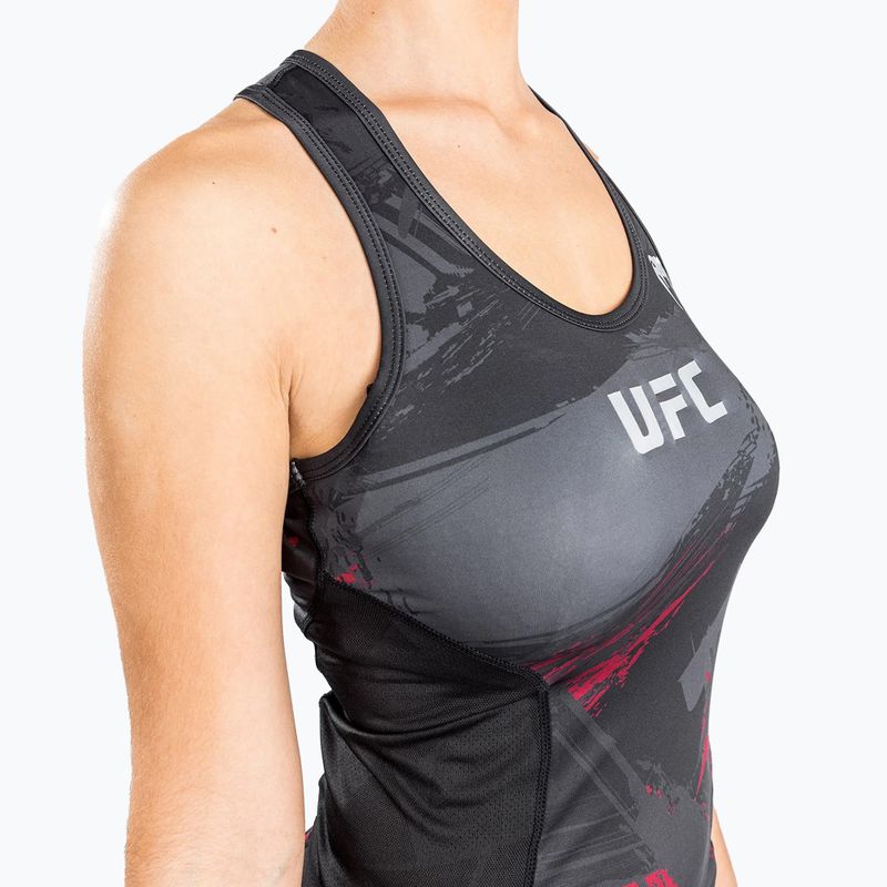 Dámske tričko Venum UFC Authentic Fight Week 2.0 Performance black/red Longsleeve 7
