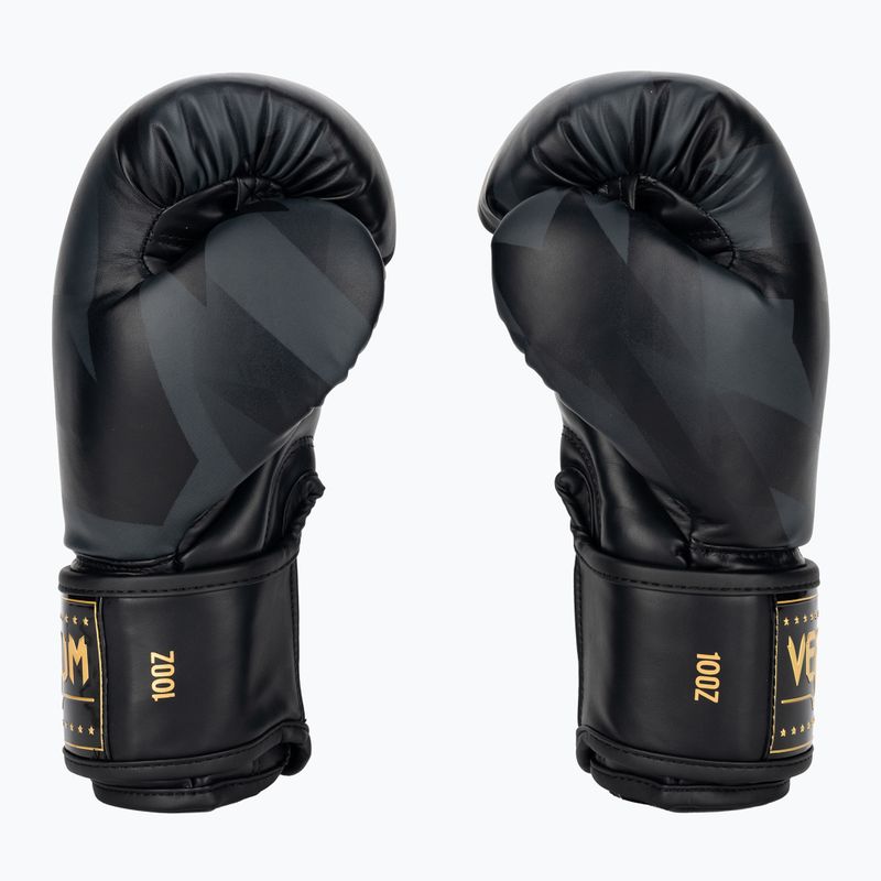Boxerské rukavice Venum Razor black/gold 3