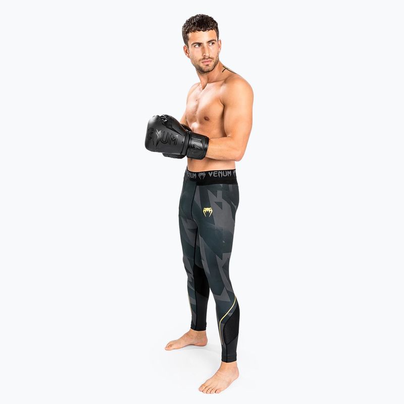 Pánske legíny  Venum Razor Spats čierne/červené 2