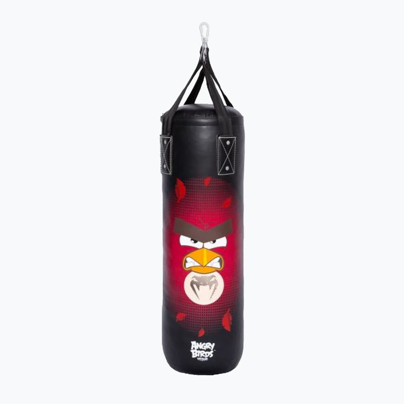 Detské boxovacie vrece Venum Angry Birds boxovacie vrece 90 x 30 čierne/červené