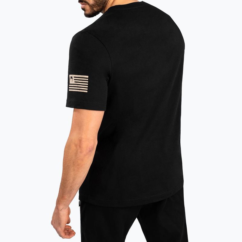 Pánske čierne tričko Venum Giant USA 3