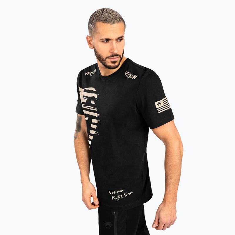 Pánske čierne tričko Venum Giant USA 5