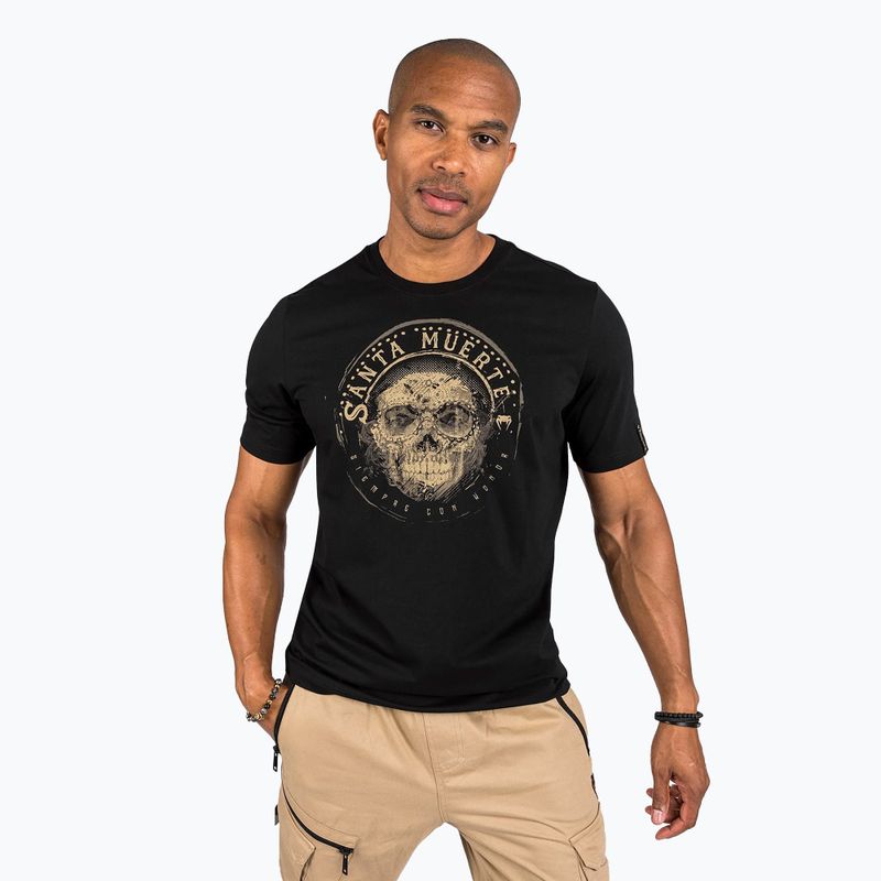 Pánske tričko Venum Santa Muerte Dark Side black/brown 5