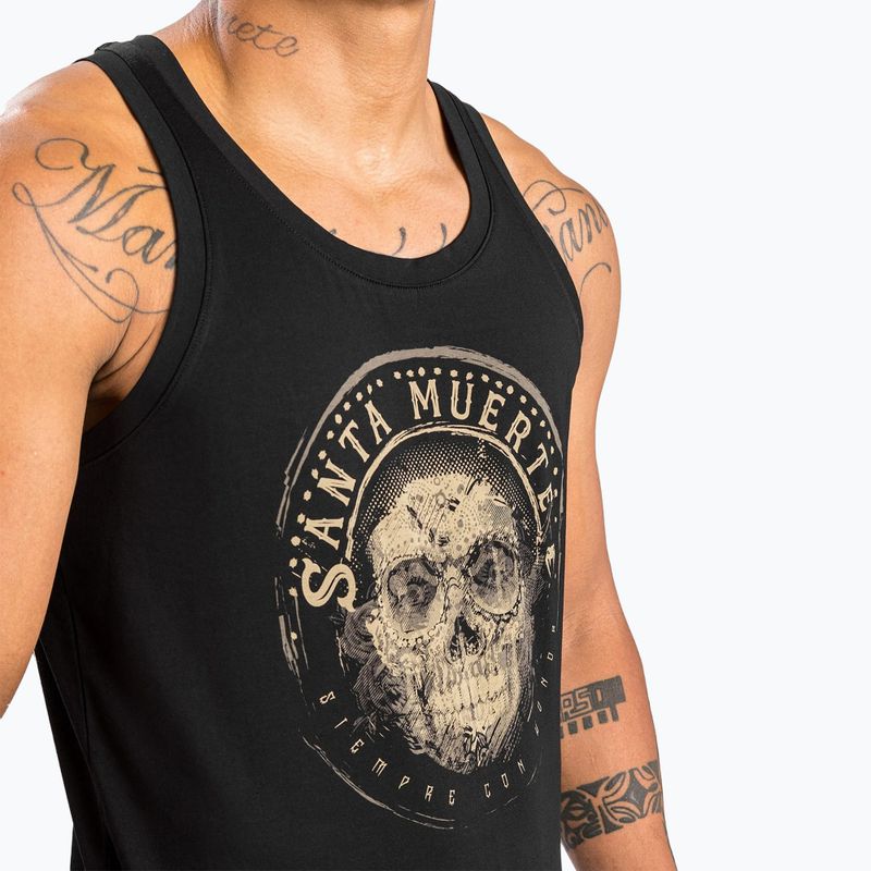 Pínske tielko Venum Santa Muerte Dark Side čierno-hnedé 6