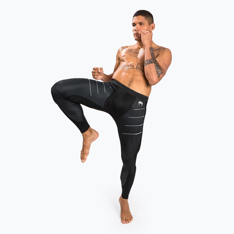 Pánske legíny Venum Biomecha Spats black/grey 2