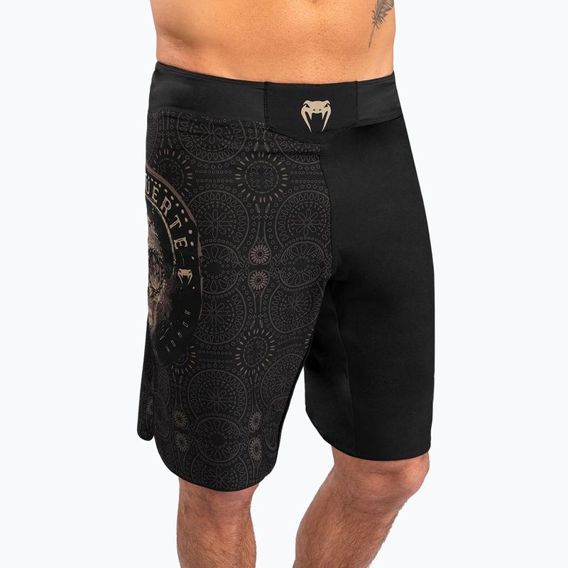 Pánske tréningové šortky Venum Santa Muerte Dark Side Fightshorts black/brown 4