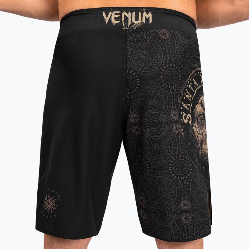 Pánske tréningové šortky Venum Santa Muerte Dark Side Fightshorts black/brown 6