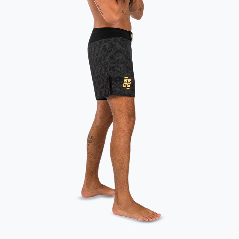 Pánske tréningové šortky Venum X Ares 2.0 black/gold 4