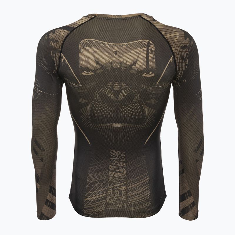 Pánsky Rushguard  Venum Gorilla Jungle sand/black 10