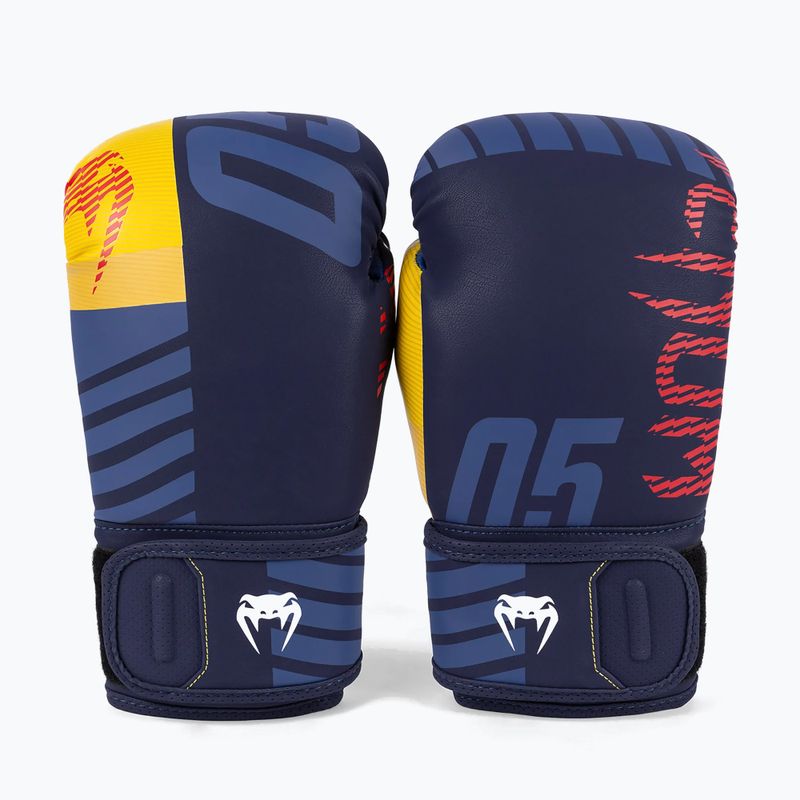 Pánske boxerské rukavice Venum Sport 05 Boxing blue/yellow 4